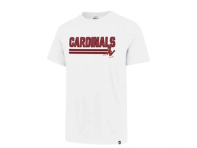 47 Brand Men's St. Louis Cardinals Line Drive T-shirt In White