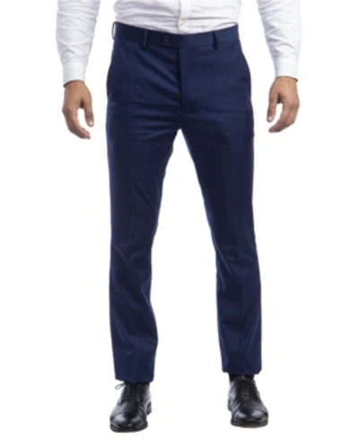 Sean Alexander Performance Men's Stretch Dress Pants In Indigo