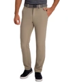 HAGGAR THE ACTIVE SERIES SLIM-STRAIGHT FIT FLAT FRONT URBAN PANT