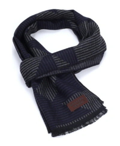 Gallery Seven Men's Cotton Winter Scarves In Royal Blue