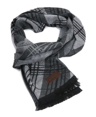 Mio Marino Men's Designer Winter Scarves In Platinum