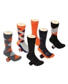 MIO MARINO MEN'S SNAZZY COLLECTION DRESS SOCKS PACK OF 6