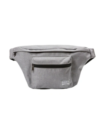 Champs Canvas Waist Pack In Gray