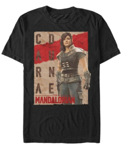 Fifth Sun Men's Cara Dune Poster Short Sleeve Crew T-shirt In Black