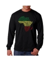 La Pop Art Men's Word Art In Black