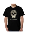 La Pop Art Men's Word Art In Black