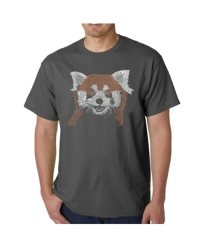 La Pop Art Men's Word Art In Gray