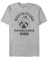 FIFTH SUN MEN'S FRIENDSHIP DESTROYER SHORT SLEEVE CREW T-SHIRT