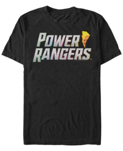 Fifth Sun Men's Power 3d Logo Short Sleeve Crew T-shirt In Black