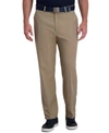 HAGGAR COOL RIGHT PERFORMANCE FLEX CLASSIC FIT FLAT FRONT PANT