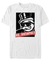 MONOPOLY MONOPOLY MEN'S MR MONOPOLY GRAPHIC POSTER SHORT SLEEVE T-SHIRT