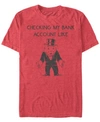 MONOPOLY MONOPOLY MEN'S CHECKING MY BANK ACCOUNT LIKE SHORT SLEEVE T-SHIRT