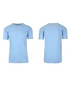 Galaxy By Harvic Men's Short Sleeve Moisture-wicking Quick Dry Performance Tee In Baby Blue