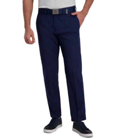 HAGGAR COOL RIGHT PERFORMANCE FLEX STRAIGHT FIT FLAT FRONT PANT