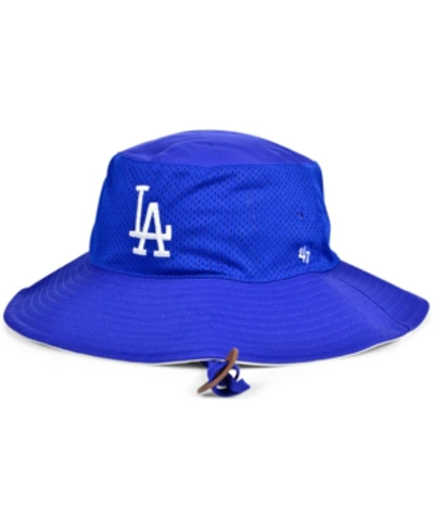 47 Brand Los Angeles Dodgers Panama Bucket In Royalblue