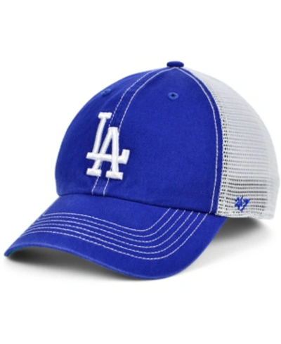 47 Brand Los Angeles Dodgers Trawler Clean Up Cap In Royalblue
