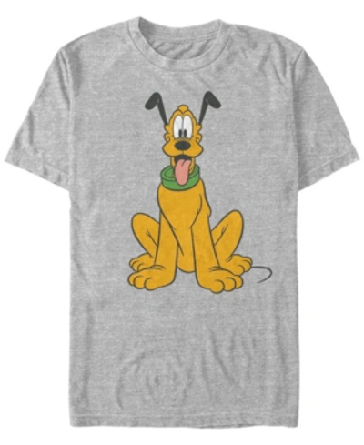 Fifth Sun Men's Traditional Pluto Short Sleeve T-shirt In Heather Gray