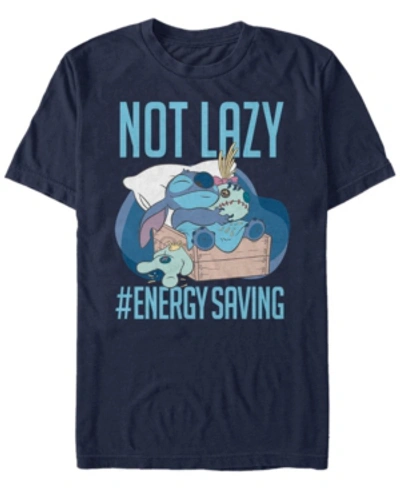 Fifth Sun Men's Lazy Energy Short Sleeve T-shirt In Navy