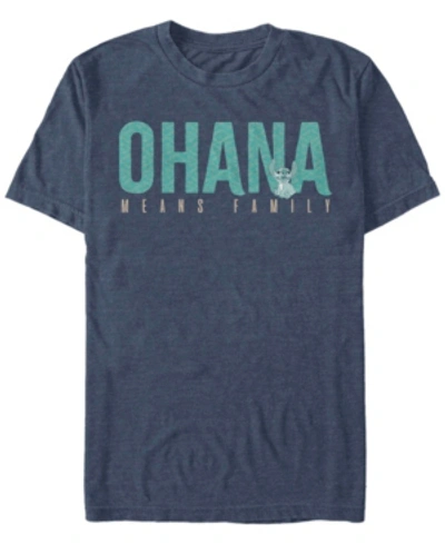 Fifth Sun Men's Ohana Bold Short Sleeve T-shirt In Navy