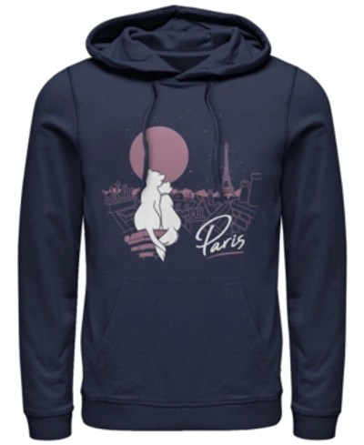 Fifth Sun Men's Together In Paris Long Sleeve Hoodie In Navy