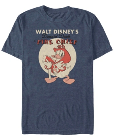 Fifth Sun Men's Fireman Donald Short Sleeve T-shirt In Navy