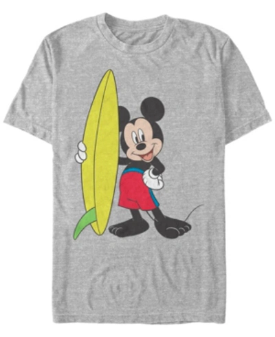 Fifth Sun Men's Mickey Surf Short Sleeve T-shirt In Heather Gray