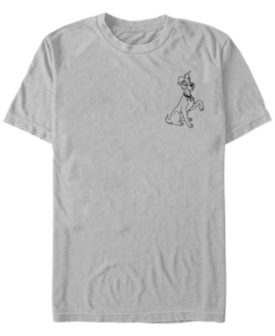 Fifth Sun Men's Tramp Vintage Line Short Sleeve T-shirt In Silver