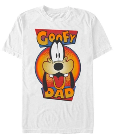 Fifth Sun Men's Goofy Dad Short Sleeve T-shirt In White