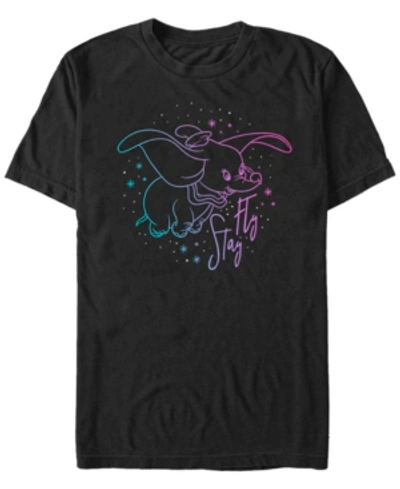 Fifth Sun Men's Stay Fly Dumbo Short Sleeve T-shirt In Black