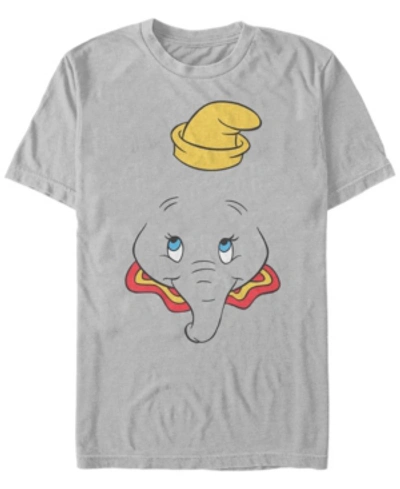 Fifth Sun Men's Dumbo Big Face Short Sleeve T-shirt In Silver