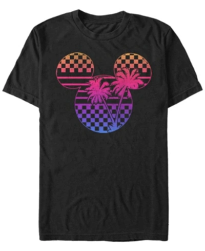 Fifth Sun Men's Roadster Palm Mickey Short Sleeve T-shirt In Black