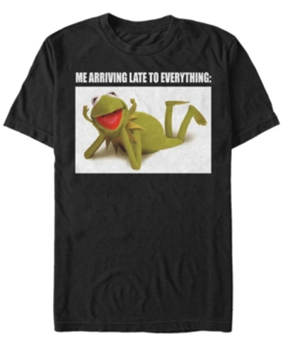 Fifth Sun Men's Late Kermit Short Sleeve T-shirt In Black