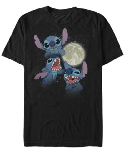 Fifth Sun Men's Three Stitch Moon Short Sleeve T-shirt In Black
