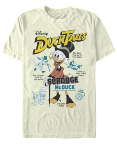 Fifth Sun Men's Richest Duck Short Sleeve T-shirt In Natural