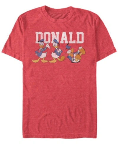 Fifth Sun Men's Donald Poses Short Sleeve T-shirt In Red