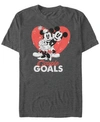 Fifth Sun Men's Couple Goals Short Sleeve T-shirt In Dark Gray