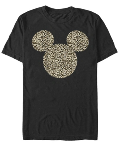 Fifth Sun Men's Animal Ears Short Sleeve T-shirt In Black