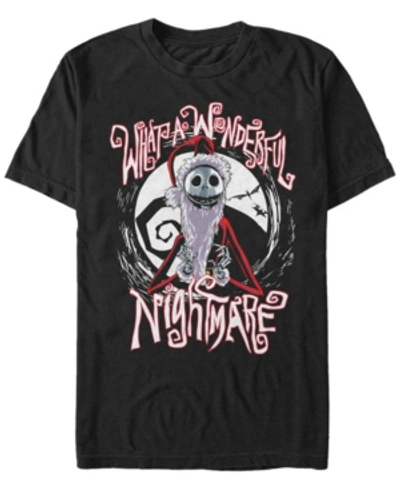 Fifth Sun Men's Santa Jack Short Sleeve T-shirt In Black