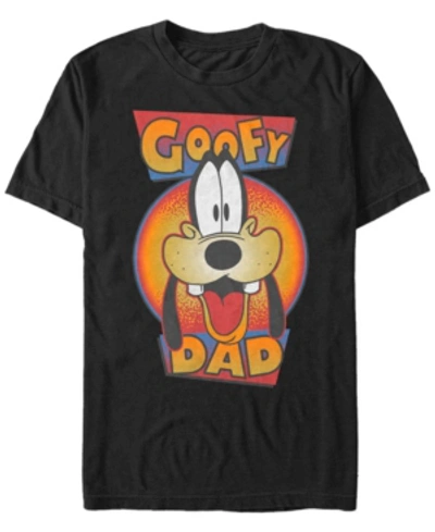 Fifth Sun Men's Goofy Dad Short Sleeve T-shirt In Black