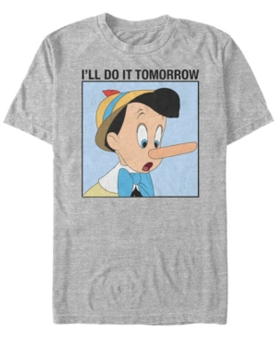 Fifth Sun Men's Do It Tomorrow Short Sleeve T-shirt In Heather Gray
