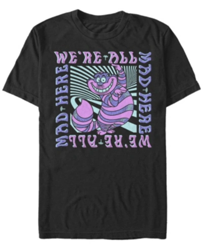 Fifth Sun Men's Mad Here Trip Short Sleeve T-shirt In Black