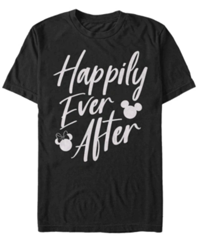 Fifth Sun Men's Happily Ever After Short Sleeve T-shirt In Black
