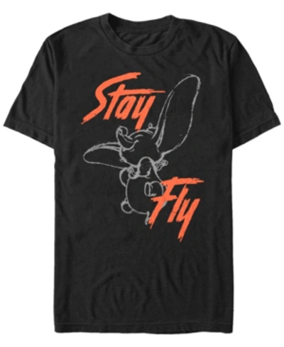 Fifth Sun Men's Stay Fly Street Short Sleeve T-shirt In Black