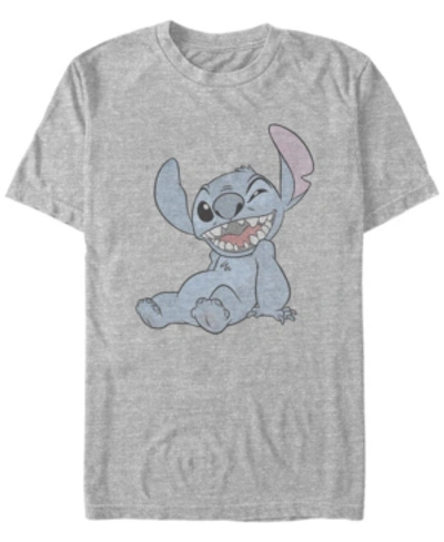 Fifth Sun Men's Halftone Stitch Short Sleeve T-shirt In Heather Gray
