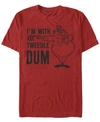 FIFTH SUN MEN'S TWIDDLE DUM DEE DUM SHORT SLEEVE T-SHIRT