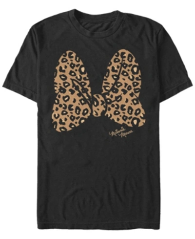 Fifth Sun Men's Animal Print Bow Short Sleeve T-shirt In Black