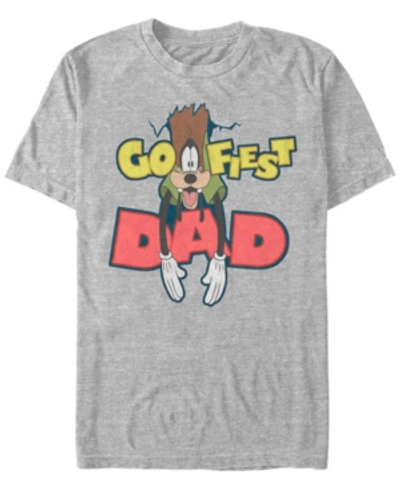 Fifth Sun Men's Goofiest Dad Short Sleeve T-shirt In Heather Gray