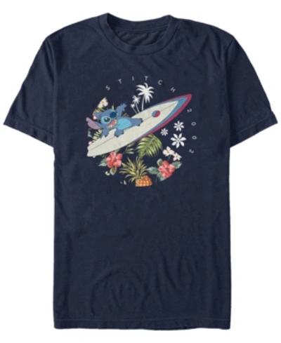 Fifth Sun Men's Surfer Dude Short Sleeve T-shirt In Navy