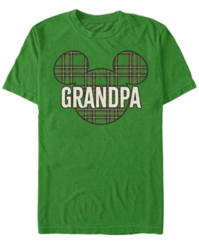 Fifth Sun Men's Grandpa Patch Short Sleeve T-shirt In Green