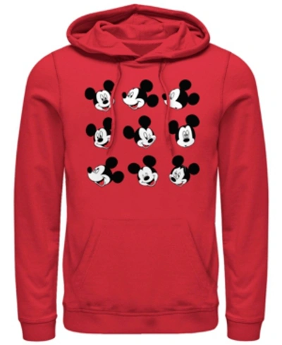 Fifth Sun Men's Expression Box Up Long Sleeve Hoodie In Red